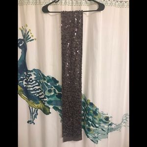 NWOT Eileen Fisher Merino Wool Sequin Scarf